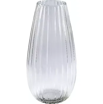 Váza Sandra Rich Stone Váza skleněná, výška: 260 mm, ø: 140 mm