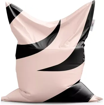 Sedací pytel Sablio Sedací vak Classic Růžový vzor zebry - 150x100 cm