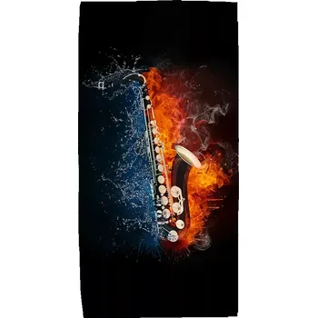 Osuška Sablio Ručník Ohnivý saxofon - 30x50 cm