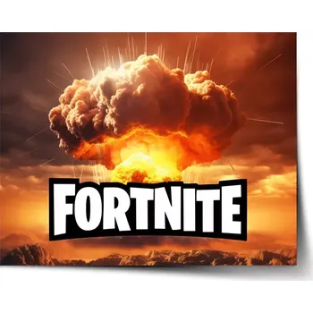Plakát Sablio Plakát FORTNITE Exploze - 60x40 cm
