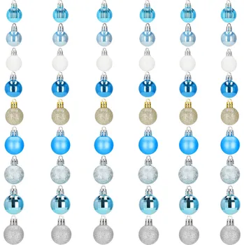 Vánoční dekorace Springos CA1129 VÁNOČNÍ KOULE 3 CM 54 KS.