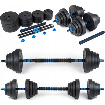 Bituminové činky s regulací Thunder 2x 20 kg