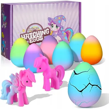 kreativní sada 6 sad rostoucích jednorožců vajíčko kreativní dárek pro děti