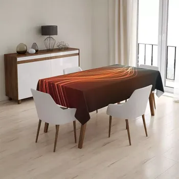 ubrus Sablio Ubrus Abstrakce strip - 130x130 cm