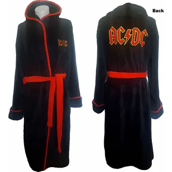 Dámský župan AC/DC župan, Logo Black M