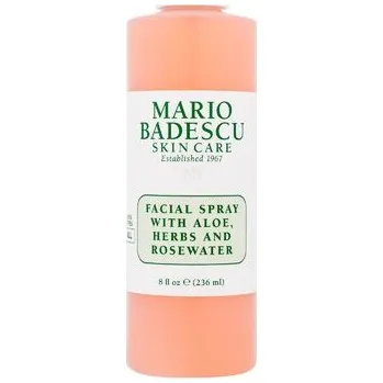 Pleťová emulze Mario Badescu Facial Spray Aloe, Herbs and Rosewater Spray - Hydratační a rozjasňující pleťový sprej 118 ml