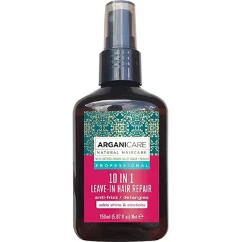 Vlasová regenerace Arganicare - 10 In 1 Leave In Hair Repair Keratin All Hair Types Laky a spreje na vlasy 150 ml unisex
