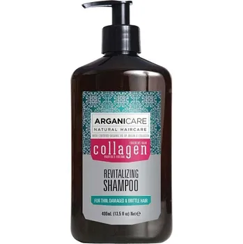 Šampon Arganicare - Revitalizing Shampoo Collagen Thin, Damaged & Brittle Hair Šampony 400 ml unisex