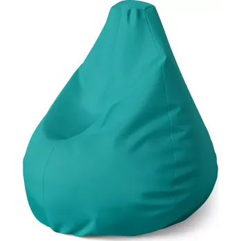 Sedací pytel Sablio Sedací vak Pear Nefritová - 70 x 95 x 15 cm