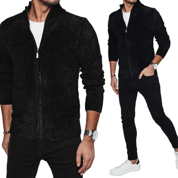 Pánský svetr DStreet svetr WX2232 černý rolák velikost L