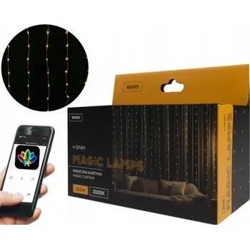 Vánoce Světelný řetěz Ecolight 100 cm do sítě modrý