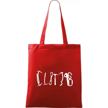 Nákupní taška Climb equipment - Taška bavlněná - 42 x 38 cm ( Červená )