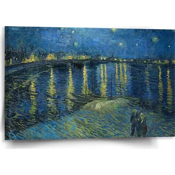 Obraz Sablio Obraz Hviezdna noc nad Rhônou - Vincent van Gogh - 120x80 cm