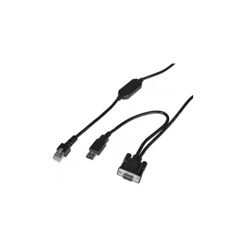 Kancelářská technika Kabel RS-232 pro čtečku Virtuos HT-851A, černý