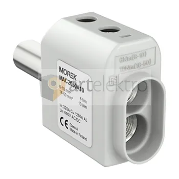 Redukční svorka SR 2x50RB (konektor uprostřed) typ MAC2050A10 Morek