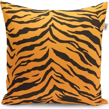 Polštář Sablio Polštář Tygří vzor - 40x40 cm