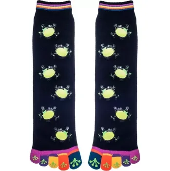 Dámské ponožky Prstové ponožky Žabka - 35-42 / černá