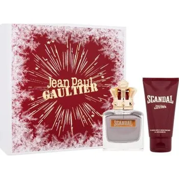 Pánský parfém Jean Paul Gaultier Scandal dárková kazeta: EDT 100 ml + sprchový gel 75 ml pro muže