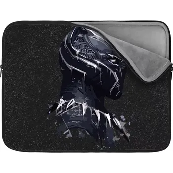 pouzdro na notebook Sablio Obal na notebook BLACK PANTHER z profilu Vesmír - 13"