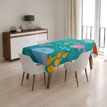 ubrus Sablio Ubrus Mořský svět - 90x90 cm