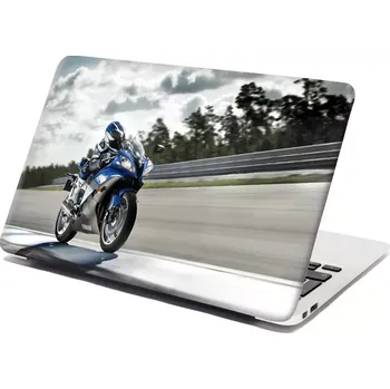 samolepka Sablio Samolepka na notebook Motorkář - 29x20 cm