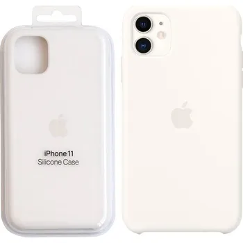 Pouzdro na mobilní telefon Zadní Kryt Apple pro Apple iPhone 11 bílý