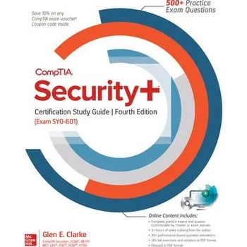Cizojazyčná kniha CompTIA Security+ Certification Study Guide, Fourth Edition (Exam SY0-601) - Clarke, Glen