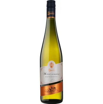 Víno Sovín Muškát moravský, bílé víno polosuché 750ml