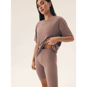 Podprsenka Henderson dámská souprava hnědá klasického střihu velikost M