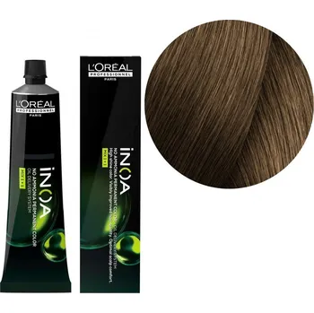Barva na vlasy L'ORÉAL PROFESSIONNEL L'Oréal Professionnel Inoa 7.18 NEW