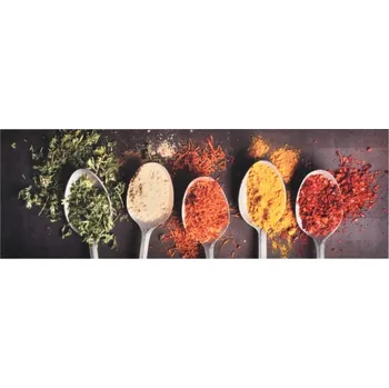 Obraz Protiskluzová podložka "Spoons" z polyamidu, 150 x 45 cm, tloušťka 5 mm