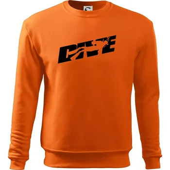 Pánská mikina Dive potápěč - Mikina Essential pánská - S ( Oranžová )