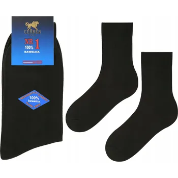 Pánské ponožky Ponožky CERBER černé, velikost 39-41