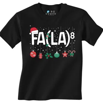 Dívčí tričko Dětské tričko Vánoční Píseň FA(LA)⁸ (Velikost: 5-6, Barva: Černá)