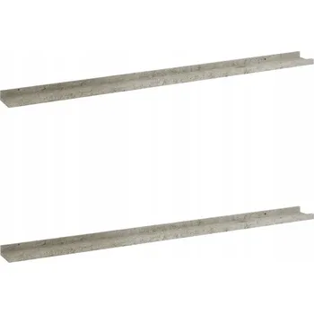 police Polička deska MDF G02V 2 x 2 cm šedá