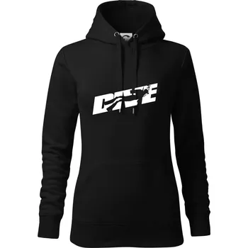 Dámská mikina Dive potápěč - Mikina dámská Cape s kapucí - 2XL ( Černá )