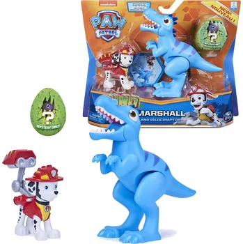Figurka Psi Patrol Dino Rescue Marshall a dinosaurus