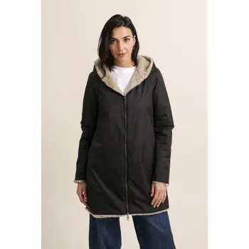 Parka oboustranná Laura Jo Paris 20032 barva: černá/béžová, velikost: XL