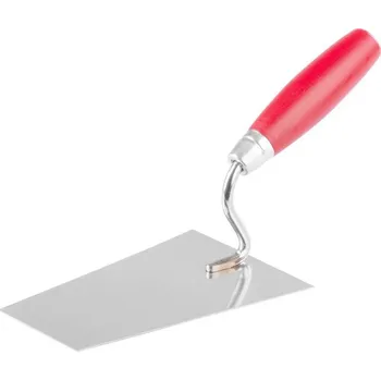 Zednická lžíce Strend Pro Premium Lžíce zednická Strend Pro Premium, s dřevěnou rukojetí a kovovým ukončením, 180 mm, 0,9 mm, nerez