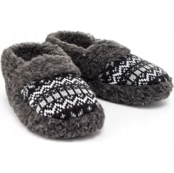 Dámské pantofle Pánské horské bačkory, teplé Papuče z vlny, vánoční motiv, velikost 40-45 PanSzew