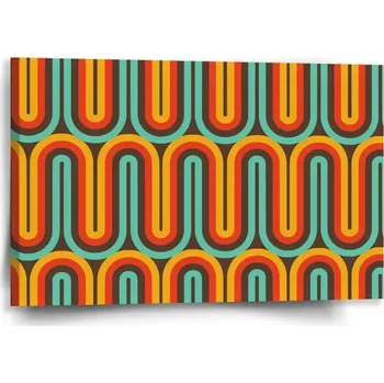 Obraz Sablio Obraz Retro vlny - 60x40 cm