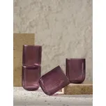 Sinsay - Rýhované sklenice 4 ks - fialová - 299ES-44X - 299ES-44X-ONE