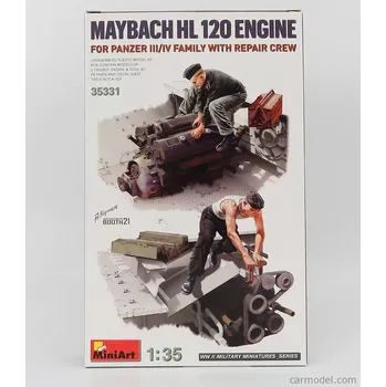Plastikový model Miniart Accessories Maybach Motore - Engine Hl120 1:35 /