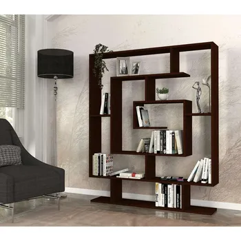 regál VerDesign SARMA policový regál, wenge