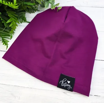 Čepice Kulišárny Čepička MAGENTA jednovrstvá VELIKOST: 62