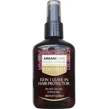 Vlasová regenerace Arganicare - 10 In 1 Leave In Hair Repair Coco Dull, Very Dry & Frizzy Hair Bezoplachové kondicionéry 150 ml unisex