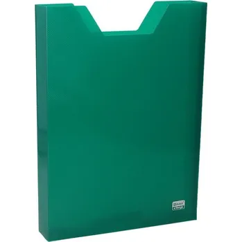 Přihrádka do školní tašky 23x32x4 cm, transparentní zelená