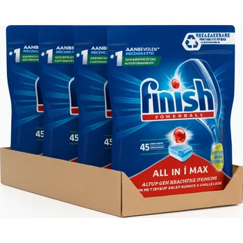 Tableta do myčky Finish All in One MAX tablety do myčky 4x45 ks - VÝHODNÉ BALENÍ