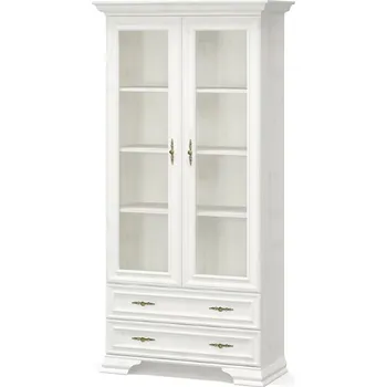 Knihovna Vitrína Irys - Mebelbos Borovice Anderson 100,9x197,6 cm