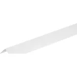 Lišta Strend Pro CS147, Alu 1500x40x0,8 mm, biela, 0,8 mm, rohová,